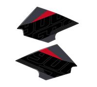 DTASMBD Adesivo Laterale per Serbatoio Carburante Moto per BMW F900GS F 900 GS F 900GS F900 GS 2024 Adesivo Protettivo Adesivo Serbatoio(Nero 1)