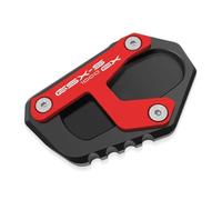 DTASMBD Antiscivolo Supporto per Cavalletto Laterale per Moto, Estensione, Allargamento, per Suzuki GSXS 1000GX, GSX-S 1000GX, Gsxs 1000 Gx 2024(Rosso)