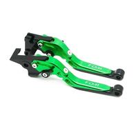 DTASMBD Moto Leva Frizione Freno CNC in Alluminio Regolabile per Yamaha TDM 900 TDM900 2004-2014 Accessori Moto(Verde)