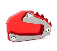 DTASMBD Piastra di Supporto per Cavalletto Laterale per Moto per Ducati MULTISTRADA 1200 1200S 1260 Enduro 1260S Grand Tour V4 S Sport Piastra Estensione Cavalletto Laterale(Rosso 2)