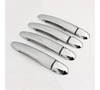 DTASMBD Rivestimento Per Maniglie Esterne Delle Portiere Auto Per LAGUNA 2 2001-2005 2006 2007 Coperture Decorative Guscio Protettivo Copertura Per Maniglia Della Portiera Dell'auto(Argento)