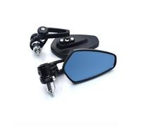 DTASMBD Specchietti Retrovisori per Manubrio Moto per Yamaha R6 R25 R3 FZ1 R-6 R-25 R-3 FZ 1 R 6 R 25 R 3 FZ-1 Specchietti Retrovisori Laterali Specchietti Laterali per Manubrio(Nero)