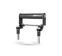 DTASMBD Supporto per navigatore Staffa Di Montaggio Per Navigatore GPS Per Moto Per ADV350 ADV 350 2022-2025 Supporto Per Cellulare Da 22 Mm Staffa Navigazione GPS per moto(Nero 1)