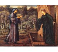 DTAUPREB Kit di pittura con i numeri per principianti Pellegrino alle porte dell'ozio Kit di pittura a olio fai da te digitale su tela