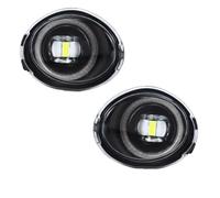 Dtbdfak Auto Paraurti Anteriore Fendinebbia Per BMW E39 M5 2001-2003 E46 | Lampadine Alogene LED Per Fari Anteriori Fendinebbia Serie 3 M3 2002-2006(Angel Eyes Blue)