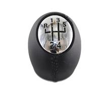 Dtbdfak Pomelli leva cambio Per Dacia Per Duster I MK1 2010-2017 Maniglia Della Trasmissione Pomello Del Cambio Leva Cambio Cambio Shifter Pomello Cambio(5 speed PU Leather)