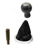 Dtbdfak Pomelli leva cambio Per Suzuki Per Swift S-Cross SX4 Cambio Maniglie Leva Cambio Copertura Pomello Del Cambio Boot Stick Shifter Giacca Antipolvere Pomello Cambio(Grey black line)