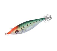 DTD Ball Zebra Transparent - Totanara Luminosa con Effetto Olografico Oro/Argento e Pinne in Silicone Attivo | Bilanciamento Perfetto e Ami Extra Resistenti (Dark Green)