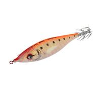 DTD Ball Zebra Transparent - Totanara Luminosa con Effetto Olografico Oro/Argento e Pinne in Silicone Attivo | Bilanciamento Perfetto e Ami Extra Resistenti (Orange)