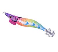 DTD Esca Tonanara per Cefalopodi - Gamberetto Luminoso di Notte e Adatto per la Pesca di Polpo, Seppia, Calamari X EGI 3.0 Rainbow