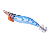 DTD Esca Tonanara per Cefalopodi - Gamberetto Luminoso di Notte e Adatto per la Pesca di Polpo, Seppia, Calamari X EGI 3.0 Blue