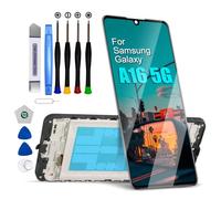 DTD Schermo LCD di ricambio per Samsung Galaxy A16 5G SM-A166B/A166E, schermo tattile di ricambio con strumenti (nero con telaio)
