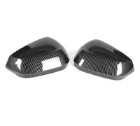 DTEdfcx Calotta Specchietto Retrovisore Laterale per Q2 SQ2, Q3 RS, 2017-2023, Accessorio di Ricambio per per Auto, Motivo in Fibra Carbonio