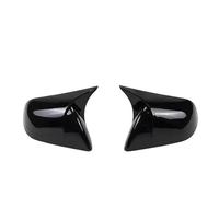 DTEdfcx Calotte per Specchietti Retrovisori Laterali per Tesla per Model Y per 3, Alloggiamento per Specchietto Retrovisore Esterno, Motivo in Fibra di Carbonio, Nero Lucido(M3 Gloss Black)