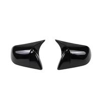 DTEdfcx Calotte per Specchietti Retrovisori Laterali per Tesla per Model Y per 3, Alloggiamento per Specchietto Retrovisore Esterno, Motivo in Fibra di Carbonio, Nero Lucido(My Gloss Black)