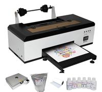 DTF Stampante A3 L1800 Transfer Macchina da Stampa con Agitazione Automatica Inchiostro Bianco e Circolazione Temporizzata per Stampa FAI DA TE,Diretta a Film Stampante,B31 Stampante per Magliette