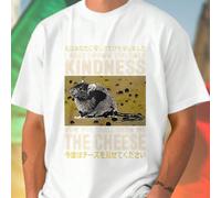 DTF T shirt uomo I HAVE SHOWN YOU ONLY KINDNESS NOW YOU SHALL SHOW ME THE CHEESE maglietta divertente regalo uomo moda casual novità alta qualità esclusiva idea regalo cool L,M,S,XL,XXL,XXXLRetroTessu