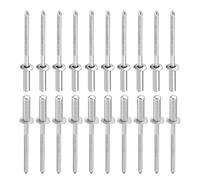 DTGN 3,2mm x 13mm (DxL) Ciechi Rivetti - 25pz - Buono per Macchine Unione - 304 Inossidabile Acciaio Cupola Chiuso Fine Rivetto