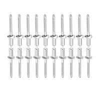 DTGN 4.8mm x 13mm (DxL) Rivetti Ciechi - 50pz - Ottimo per Macchinario Collegamento - 304 Inox Acciaio Cupola Chiuso Terminale Rivetto