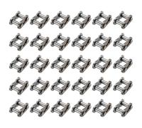 DTGN ANSI # 35 Catena a Rulli Collegamento Link 9.5mm Passo 30Pcs | Collegamenti del connettore dell'estremità della catena principale dell'acciaio del manganese, per la bicicletta della bici
