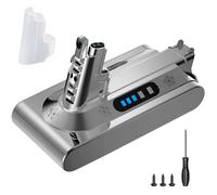DTK 25.2V Batteria per Dyson V10 Batteria SV12 Compatibile con Aspirapolvere V10 Fluffy Animal Absolute Motorhead Trigger （NON ADATTO alla batteria V10 Sim SV18 da 18V）