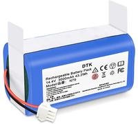 DTK Batteria di ricambio 14,4V 3000mAh per Eufy RoboVac 11 11S 11S MAX 30 15C