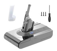 DTK Batteria per Dyson V8 Batteria SV10 SV25 Compatibile con Dyson V8 Fluffy Animal Absolute Motorhead Trigger Slim Car+Boat HEPA