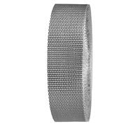DTKJ Cinghia resistente per borse, nastro in polipropilene, per zaini, bagagli/cargo, 10 iarde, Grigio, 38 mm,