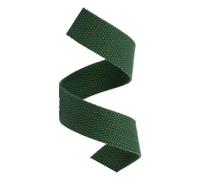 DTKJ - Cinghie in cotone per borse, 50 mm, per cucito, accessori fai da te, 10 m, Verde militare, 38 mm,