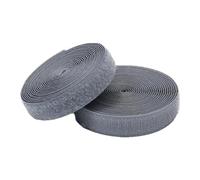 DTKJ - Nastro adesivo in nylon largo 25 mm, con gancio e anello di fissaggio, per borse, accessori fai da te, 5 m