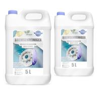 DTP-SOFT Detergente per freni, 2 x 5 litri, privo di acetone, detergente per officina, senza acetone, 10 l
