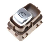 Dtpnoa Alimentazione Auto Porta Finestra Interruttore Nuovo Pulsante Interruttore Elettrico Sollevatore di Vetro Singola Finestra per Benz E/S-Class per W213 W217 2229051904 2139050309(Coffee)