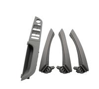 Dtpnoa Maniglia Interna Portiera Per BMW Serie 3 E90 E91 316 318 320 325 328i Set Di 7 Pezzi Accessori Interni LHD Pannello Interruttore Finestrino Maniglia Porta(Gray Low-end 37.5)