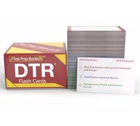 DTR Exam Study Cards: Dietetic Technician, Registered Exam Review and Practice Test Questions [Full Color Cards]