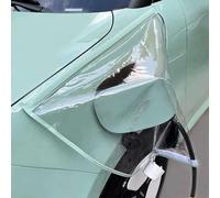 DTREELS - Custodia per caricabatterie elettrico per auto, copertura porta caricabatterie Ev, copertura porta di ricarica spessa in PVC, C-Overs, protezione UV e impermeabile, protezione