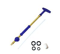 DTREELS Spruzzatore manuale da giardino, ugello regolabile, spruzzatore di atomizzazione a pressione dell'acqua, spruzzatore a pompa in rame a testa singola/doppia testa, per giardino, prato, patio,