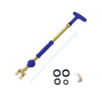 DTREELS Spruzzatore manuale da giardino, ugello regolabile, spruzzatore di atomizzazione a pressione dell'acqua, spruzzatore a pompa in rame a testa singola/doppia testa, per giardino, prato, patio,