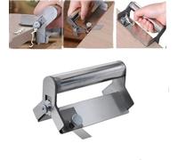 DTREELS Tagliabordi per la lavorazione del legno, Ferro per sbavatura per lavorazione del legno, Raschietto per filettature per smussatura del legno, strumento di sbavatura, taglierina per bordi per