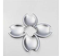 DTSGCX Elegante e Durevole Copertura Protettiva per Maniglia Portiera Auto, Adesivo per Maniglie Portiera per N&issan per Navara per Frontier D40 2005-2013(Silver Bowl)