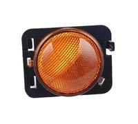 DTSGCX Parafango Anteriore Auto Indicatore Laterale Sinistro Destro Per Jeep Wrangler JK 2007-2018 55078145AA 55078144AA sostituzione(1pc Left)