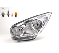 dtv Faro anteriore per Kia Venga YN 02/10- Sinistro (Lato Conducente) con lampadine