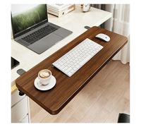 DTVEW Estensore da Scrivania, Mensola di Estensione per Scrivania, Prolunga per Scrivania da Computer, Facile Installazione Design Durevole(120x25cm)