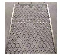 DTVEW Rete Flessibile in Corda d'Acciaio Inossidabile, Rete Gabbia Pollame Animale, 4cm/1.5mm Rete Anticaduta delle Scale Balcone, DIY Decorativo(1x29m)