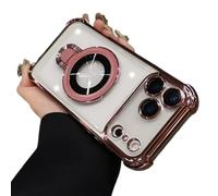 DTVKTZ Prosperousk/Stampopular Phone Case, New in Phone Case for iPhone 17 Series - Four Corners Air Cushion Anti-Fall Case with Invisible Ring Stand (17 Air,D)