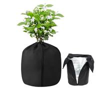 DTXYBC Coprivaso per Fiori per l'inverno, Protezione Termica per Piante, Sacchetto Antigelo per Piante in Vaso, Protezione Termica per vasi Piante, con Cordino e Chiusura Lampo, per Piante in Vaso