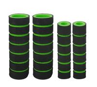 DTYBJN 4 Pezzi di Impugnatura per Manubrio per Moto, Universale, Copri Leva Freno e Frizione, in Morbida Spugna e Schiuma, per Moto(Green)