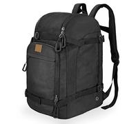 DTYBJN Borsa per pattini a rotelle per uomo e donna, zaino da ghiaccio con tasca superiore per casco per lame, adatta a scarpe fino a 13 pollici.(Black)