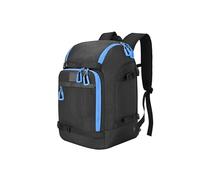 DTYBJN Borsa per pattini a rotelle per uomo e donna, zaino da ghiaccio con tasca superiore per casco per lame, adatta a scarpe fino a 13 pollici.(BlackBlue)