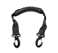 DTYBJN Borsa porta scarponi sci Cinghia porta scarponi da sci e snowboard, fissaggio portatile di pattini, guinzaglio in nylon per bastoncini da snowboard Zaino per scarponi da sci(Black 2)