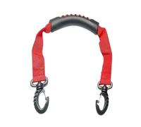 DTYBJN Borsa porta scarponi sci Cinghia porta scarponi da sci e snowboard, fissaggio portatile di pattini, guinzaglio in nylon per bastoncini da snowboard Zaino per scarponi da sci(Red 2)